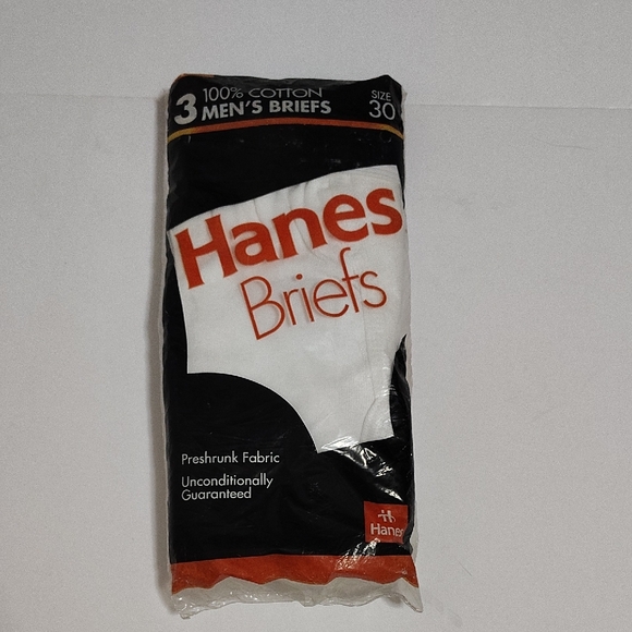 Hanes Other - 1992 Vintage Hanes Men's Classic White Briefs 3 Pack Size 30
